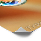 Zilverdruppels Poster (Hoek)