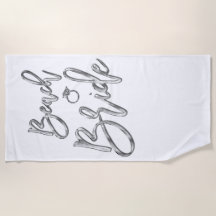 Zilvereffectknobbel met ringdoek