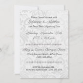 Zilveren 25e trouwjubileum aangepaste foto kaart (Achterkant)