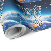 Zilveren Adelaar Zonsopgang Cadeaupapier (Rol Hoek)