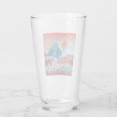 Zilveren Adelaarslandschap Glas (Achterkant)