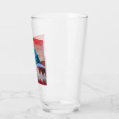 Zilveren Adelaarslandschap Glas (Links)