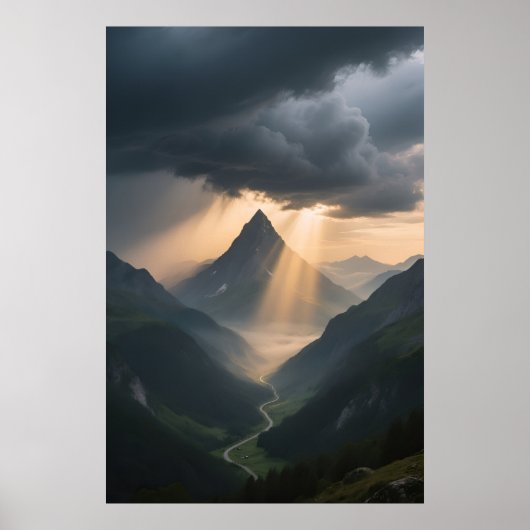 Zilveren Ader Poster (Voorkant)