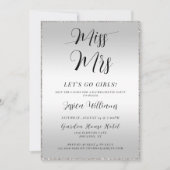 Zilveren Bachelorette Kaart (Voorkant)
