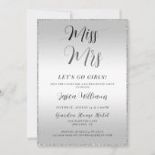 Zilveren Bachelorette Kaart (Voorkant)