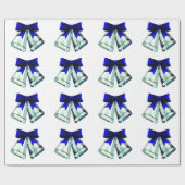 Zilveren Bellen Inpakpapier (Vlak)