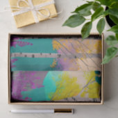 ZILVEREN BERK mooie bomen decoupage papier (Geschenk)
