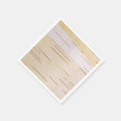 zilveren berkenbast servetten (Hoek)