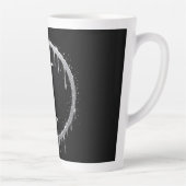 Zilveren Bevroren Letter I Latte Mok (Rechts)
