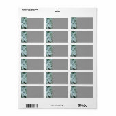 ZILVEREN BLAD ETIKET (Full Sheet)
