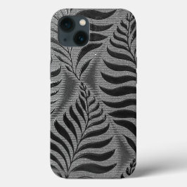 Zilveren blad motief Case-Mate iPhone case