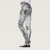 ZILVEREN BLADEREN LEGGINGS (Links)