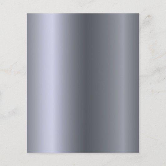 Zilveren blauw 25e huwelijksverjaardag uitnodiging (Achterkant)