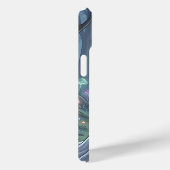 Zilveren blauwe prinses in het bos Case-Mate iPhone case (Achterkant / Rechts)
