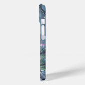 Zilveren blauwe prinses in het bos Case-Mate iPhone case (Achterkant / Links)