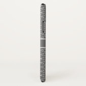 Zilveren Bloem des Levens Patroon Case-Mate iPhone Case (Achterkant / rechts)