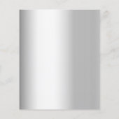 Zilveren bloemenbudget 25e trouwdag (Achterkant)