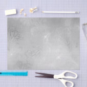 Zilveren Bloemenkraam Bruiloft Tissuepapier (Craft)