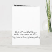 Zilveren bruiloft zwart zilveren damast (Achterkant)