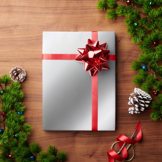 Zilveren Cadeaupapier Sjabloon Aanpasbaar (Feestdagen Geschenken)