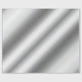 Zilveren Cadeaupapier Sjabloon Aanpasbaar (Vlak)