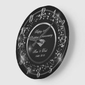 Zilveren Confetti,Diamantene 50e trouwdag Grote Klok (Hoek)