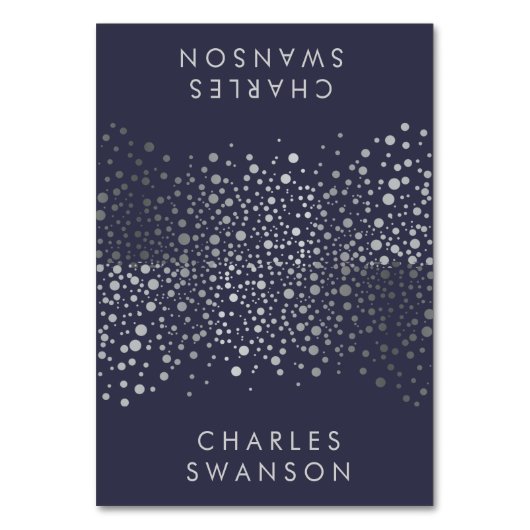 Zilveren Confetti Stippen | DIY-kleurplaatskaarten Kaart (Voorkant)