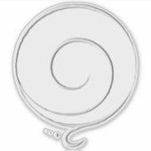 Zilveren Dankbaarheid Sticker (Voorkant)