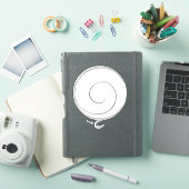 Zilveren Dankbaarheid Sticker (iPad Cover)