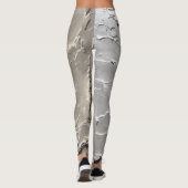 Zilveren diamant kleur legging (Achterkant)
