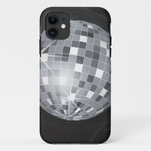 zilveren disco-bal iPhone 11 hoesje