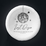 Zilveren Disco Ball Laatste Disco Bachelorette Par Papieren Kommen<br><div class="desc">Dit zijn Silver Disco Ball Last Disco Bachelorette Party Paper Bowls!</div>