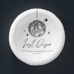 Zilveren Disco Ball Laatste Disco Bachelorette Par Papieren Kommen<br><div class="desc">Dit zijn Silver Disco Ball Last Disco Bachelorette Party Paper Bowls!</div>