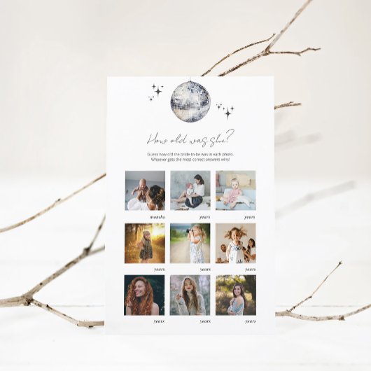 Zilveren Disco Hoe Oud Was Ze Bruidsfeest Spel