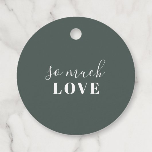 Zilveren Dollar Eucalyptus Bruiloft Dank u Bedankjes Labels (Achterkant)