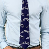 Zilveren Dollar Sign Icon Symbol Zwart Stropdas