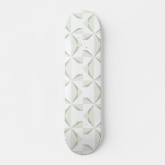 Zilveren Draaiwielen Skateboard (Voorkant)