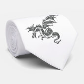 Zilveren Draak Witte Das (Opgerold)