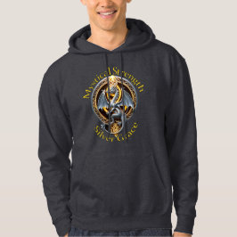 Zilveren Dragon Mystieke Sterkte Zilveren Grace Hoodie
