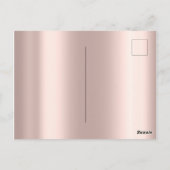 Zilveren druppels Grappige foto van koppel om de d Briefkaart (Achterkant)