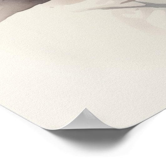 zilveren eau-de-vie poster (Hoek)