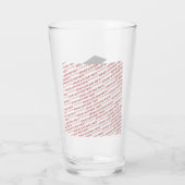 Zilveren eindexamenklas 2027 Foto afstuderen Glas (Achterkant)