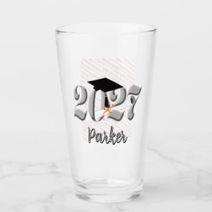 Zilveren eindexamenklas 2027 Foto afstuderen Glas
