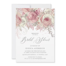 Zilveren en Blush Enchanted Floral Vrijgezellenfee