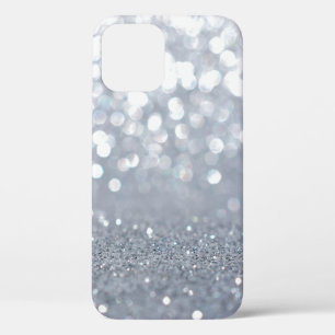 Zilveren en glanzen abstract Case-Mate iPhone case