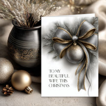Zilveren en Gouden Boog Vrouw Kerstmis