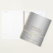 Zilveren en gouden bruiloft planner (Display)