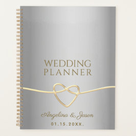Zilveren en gouden bruiloft planner