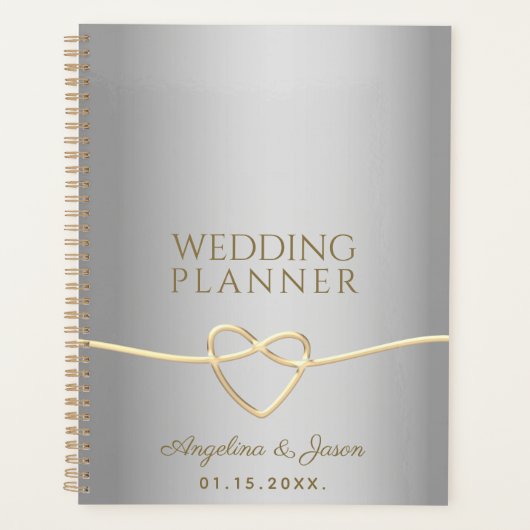 Zilveren en Gouden Huwelijk Planner (Voorkant)