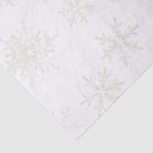 Zilveren en goudneeuwvlokken tissuepapier (Detail)